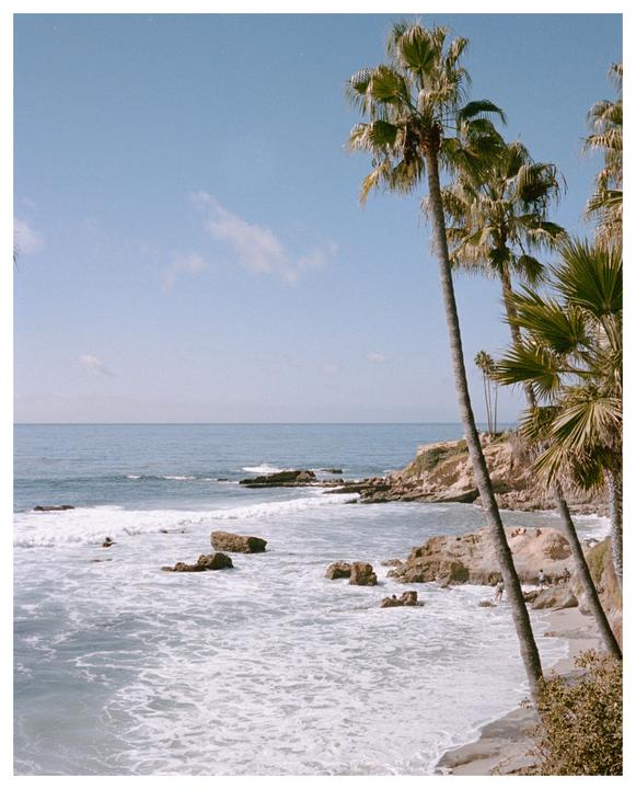 Portra 400 on Laguna Beach