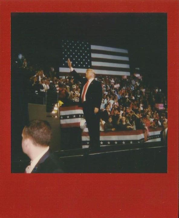 Presidential Polaroid I snapped in 2018