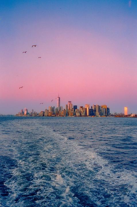 Scenes from the Staten Island Ferry | Leica M6 | Cinestill 800T