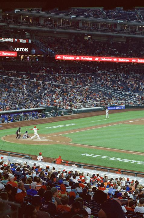 Baseball & Cinestill is a combo
