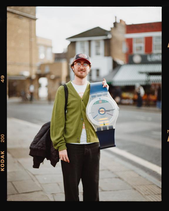 Strangers Passing but UK version | Pentax 67 | 105mm F/2.4 | Kodak Gold 200