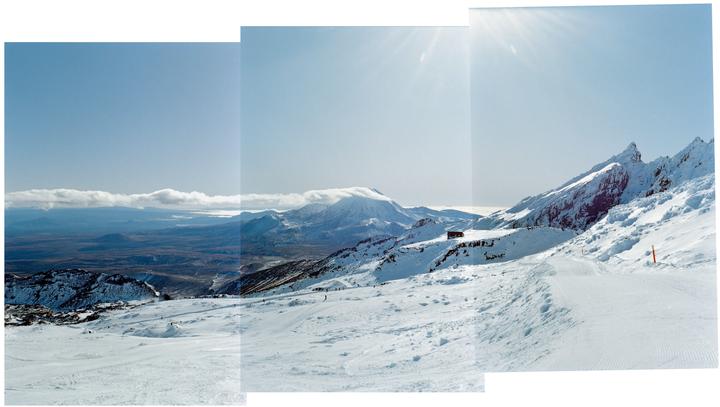 Triptych demonstrating of my inability to colour balance my scans [Nikon F80 / 50mm / Ultramax 400]