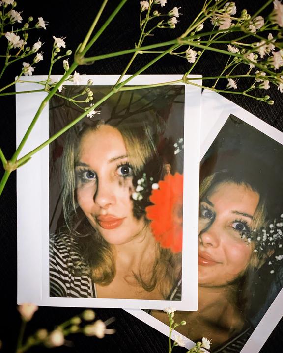 The first selfies ever taken with Instax Wide 300