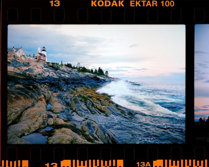 The Crash on Pemaquid Point [Canon EOS 1N | Canon 24-70 f/2.8 L II | Kodak Ektar 100]