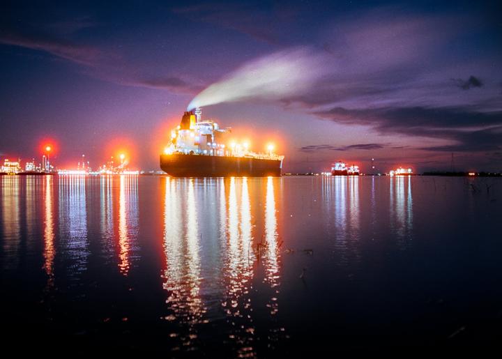 Roll On Mississippi. Nikon F3, 28mm F2, and Cinestill 800T. My first attempt at film in low light situations like this. Thanks for looking! Images shot in Norco, Louisiana, along the Mississippi River.