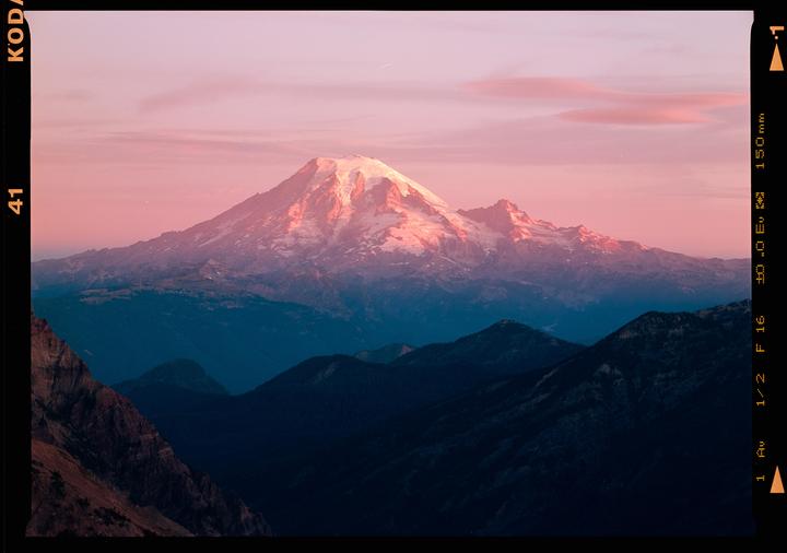 Washington Sunrise [Pentax 645N, 150-300 5.5, Ektar]