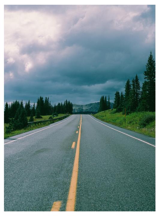 Peeking at Medicine Bow, Wyoming [Mamiya 645, Expired Fujifilm Provia 100F, 80mm f/2.8]