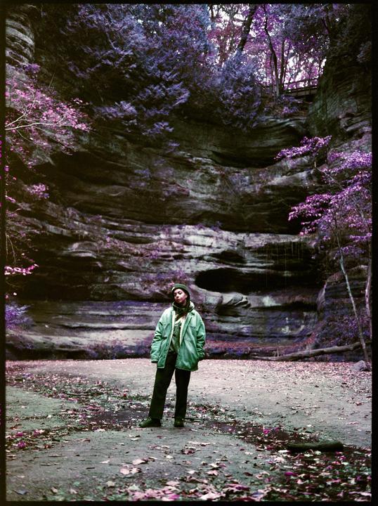 Starved Rock State Park // Fuji GW680iii // Lomochrome Purple