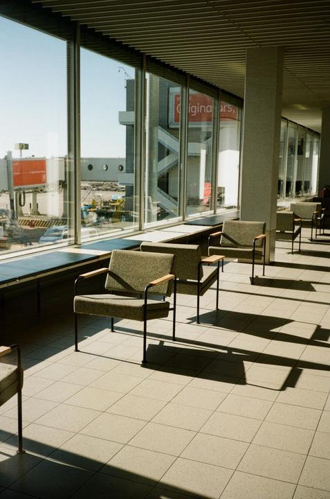 Have a seat | Canon Sureshot, Kodak Gold