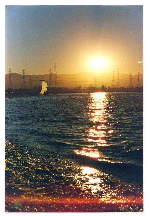 Sunset. Pentax MZ-3, 24-70, Kodak Portra 800