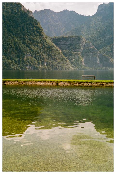 A bench with a view [Nikon F100, Portra 400]