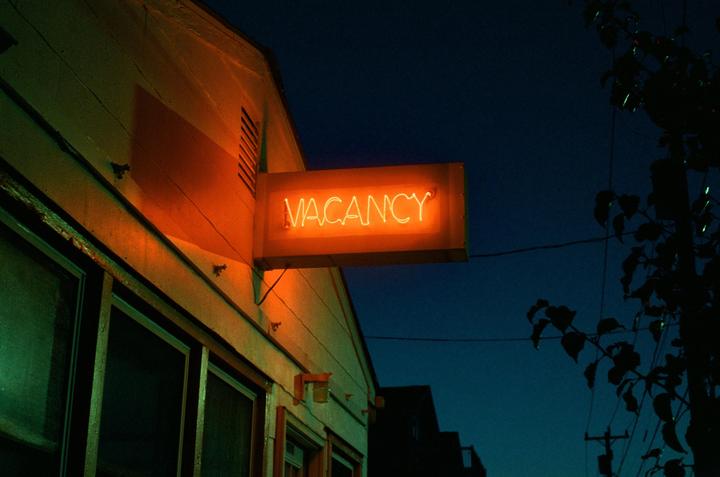 Vacancy | [Canon AE1, 50mm f/1.8, Cinestill 800]