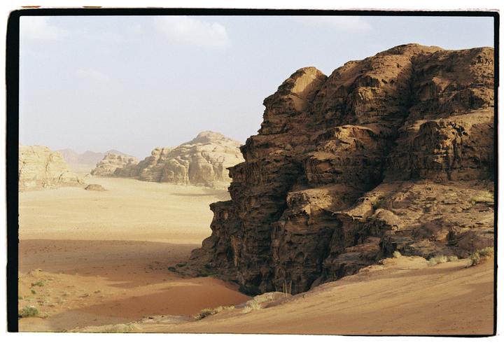Where two deserts meet, Jordan May 2024 [Nikon F100 / Nikkor 50mm f1.4 Ai-S / Kodak Gold 200 + Agfa Precisa Optima II 200]