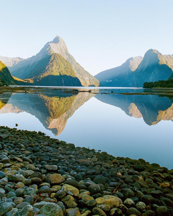 Milford Sound at Sunrise (Canon AE-1 / Ektar 100)