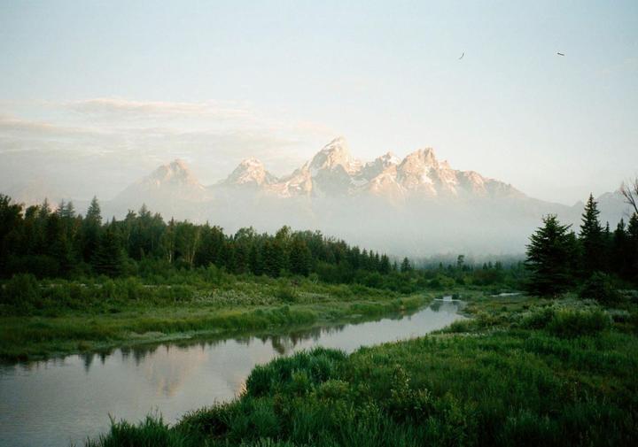 Grand Tetons, (contax T2, portra 400 film)