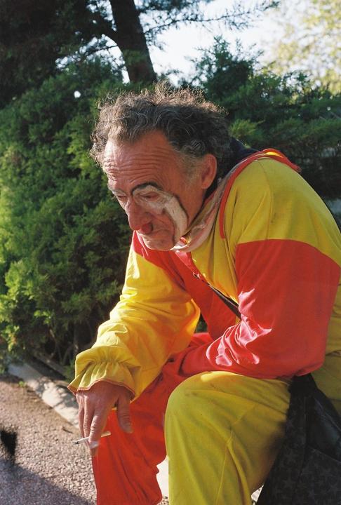Sad Clown From Turkey - Canon A1, 50mm, Kodak Ultramax