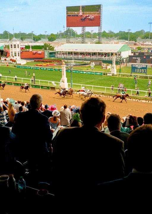 A weekend at Churchill Downs | Contax T2 | Portra 400