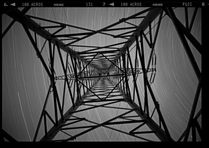 symmetric. Fuji gw 690, fuji acros 100, 1,5 hours exposure