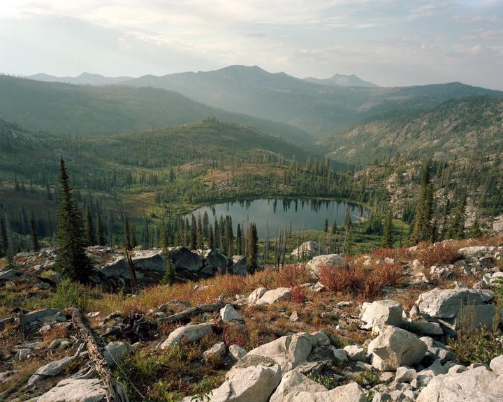 Lloyd's Lake, Intrepid 4x5, Nikon SW90 f8, Portra 160