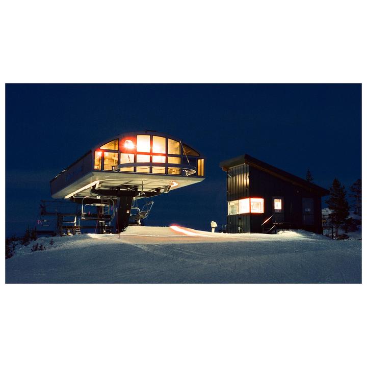 Winter Park Peak (Hasselblad 500cm, 80mm, Cinestill 800t)