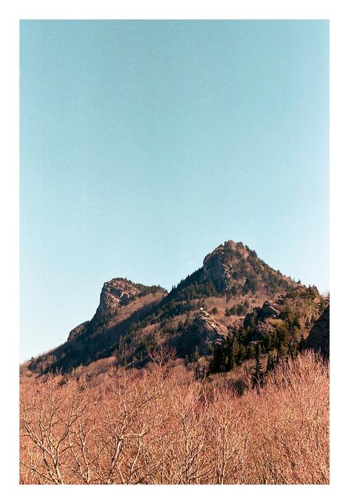 Blue Ridge Mountains, NC | Canon Rebel | Kodak Gold