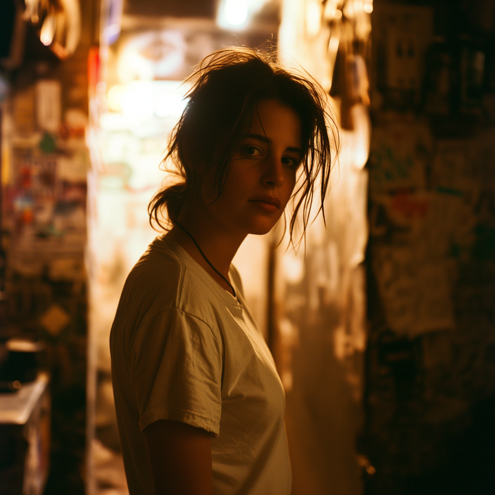 Alicia - Hasselblad 500 - Portra 800