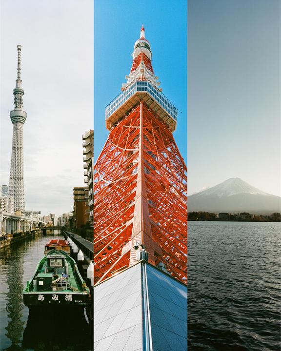 Japan. xpan + Olympus mji ii \\ Portra 400