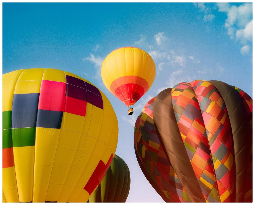 Hot air balloon festival, [Mamyia 7, Kodak Ektacolor 400], shot on mamiya 7 with kodak