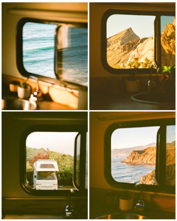 views from my camper | minolta CLE + m-rokkor 40mm f/2 | portra 400