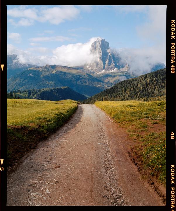 Seceda Ridge, Italy, 2023 [Pentax 67 - 75mm f/4.5 SMC - Portra 400]
