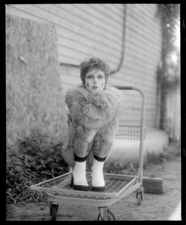 Black and white clown| Mamiya RZ67 Pro ii | Ilford HP5 plus 400 shot at iso 50