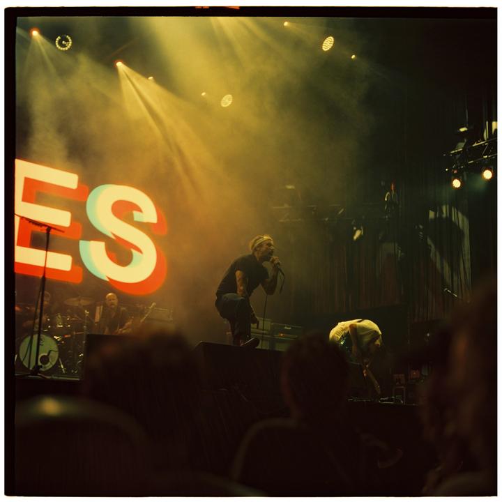 IDLES SHOW AT BILBAO BBK [ KIEV 60 , PORTRA 800 , CINESTILL 800 ]