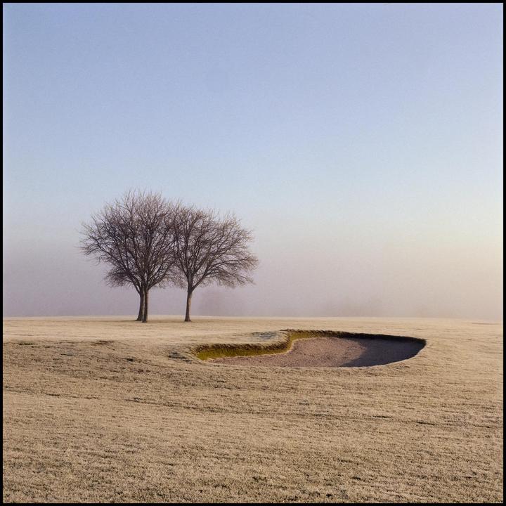 Second Hole Bunker [Hasselblad 503cx, Planar 2.8/80 T*, Kodak Portra 160]