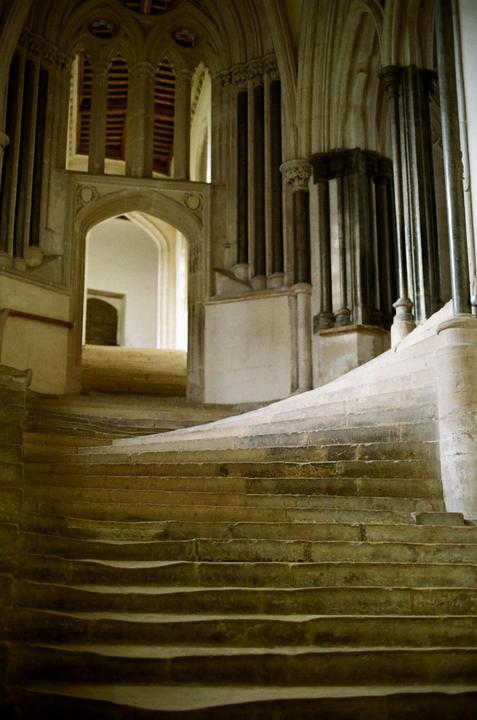 Ancient Stairs [Canon A-1 | 50mm | Gold]