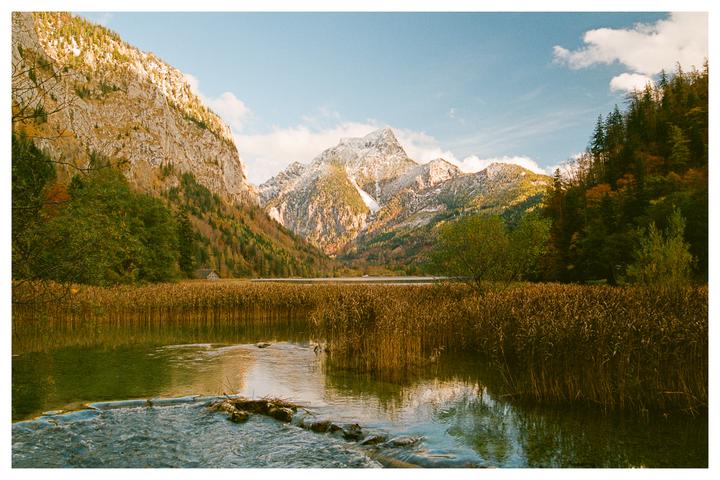 Alpine Lake in Soft Indirect Sunlight During the Late Afternoon [Nikon F100, Portra 400, Polarizer]