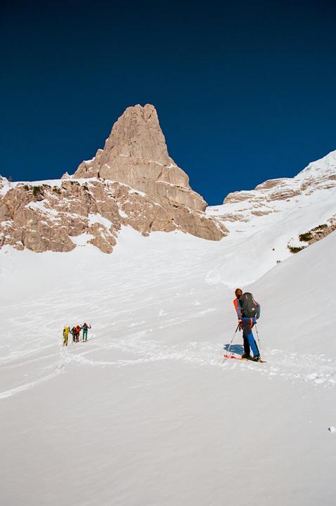 Challenging ski tour, Asutrian Alps Xeis [Canon EOS 300, Ektar 100]