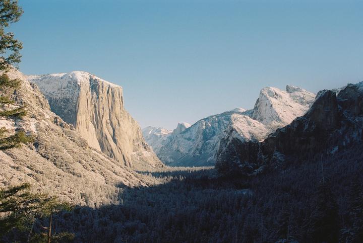 Hiking US national parks, Minolta XD, 35mm f2.8, Portra 400 & Ektar 100