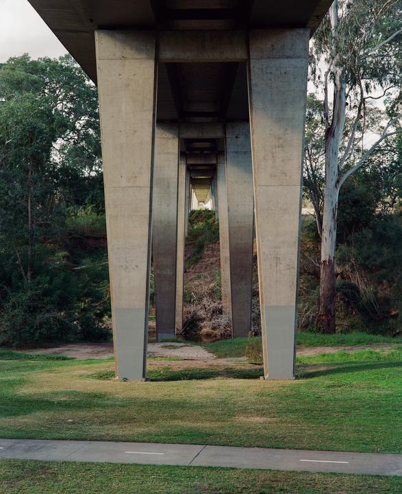 Under the bridge [Zenza Bronica GS-1, 150mm f/4, Kodak Portra 800]