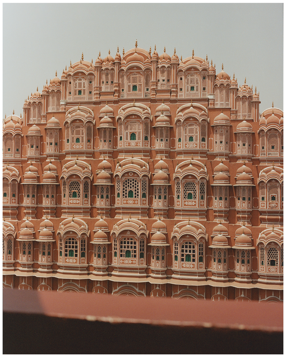 Palace of the Winds, Jaipur | Pentax 645N w/ Kodak Portra 400.