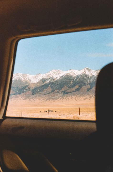 Sangre De Cristo Mountains | Pentax K1000 | Kodak Gold 200