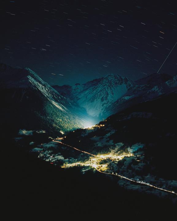 Cold blue silence in the Swiss alps [Pentax6x7-portra400-105mm]