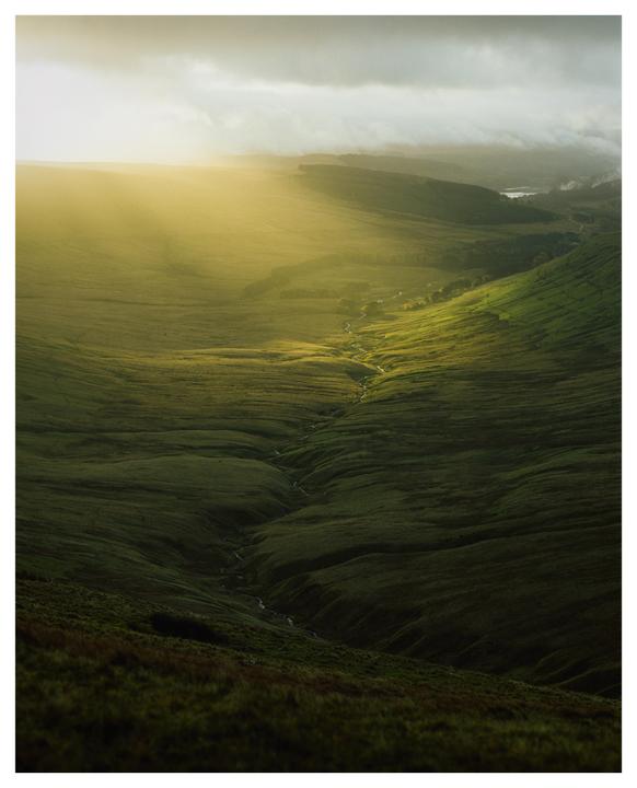 Dawn at Pen y Fan #2 [Mamiya RB67 | 127mm | Portra 400]