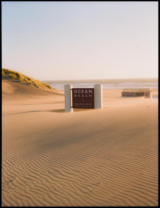 Ocean Beach and Sunset Dunes, San Francisco [Fuji GS645 Pro, Kodak Gold]