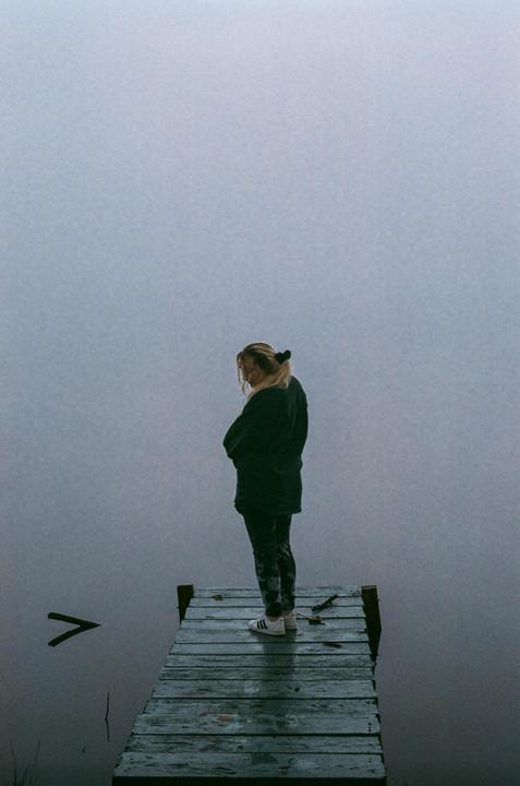 A foggy morning in Pennsylvania. [Nikon F3, Nikkor 50mm f/1.8, FUIJI Superia X-tra 400]