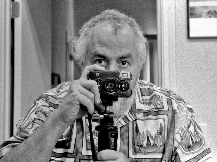Mirror Self Portrait - Rollei 35S with Kentmere 100