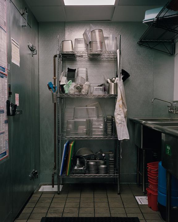 Drying Rack | Linhof master technika, Schneider Xenotar 135mm f/3.5, Kodak Portra 400