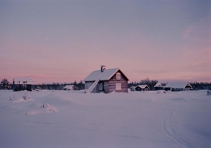 Lapland village pt. 2 // Olympus OM-2SP // Portra 160 // 28mm