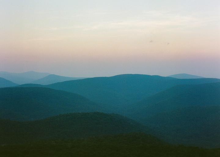 Sunset, Catskills (Pentax 645n / 75mm 2.8 / Portra 400)