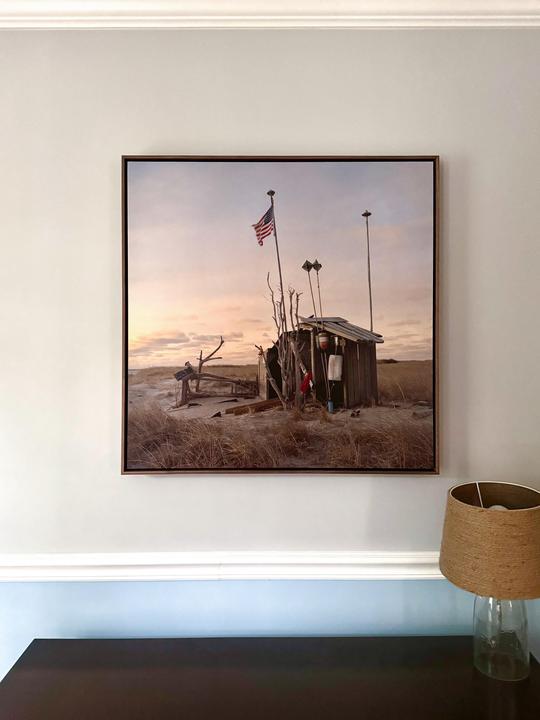 First big print of my own - seeing the results in person is amazing! [Hasselblad 203FE, Zeiss 80mm f/2.8, Cinestill 800T, C-type print]