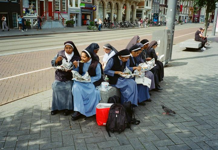 Some of my Amsterdam street shots (Olympus Mju II, Ultramax 400)